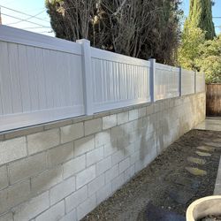 Vinyl Fence 