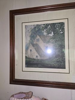Framed Limited Edition Country Cottage Print