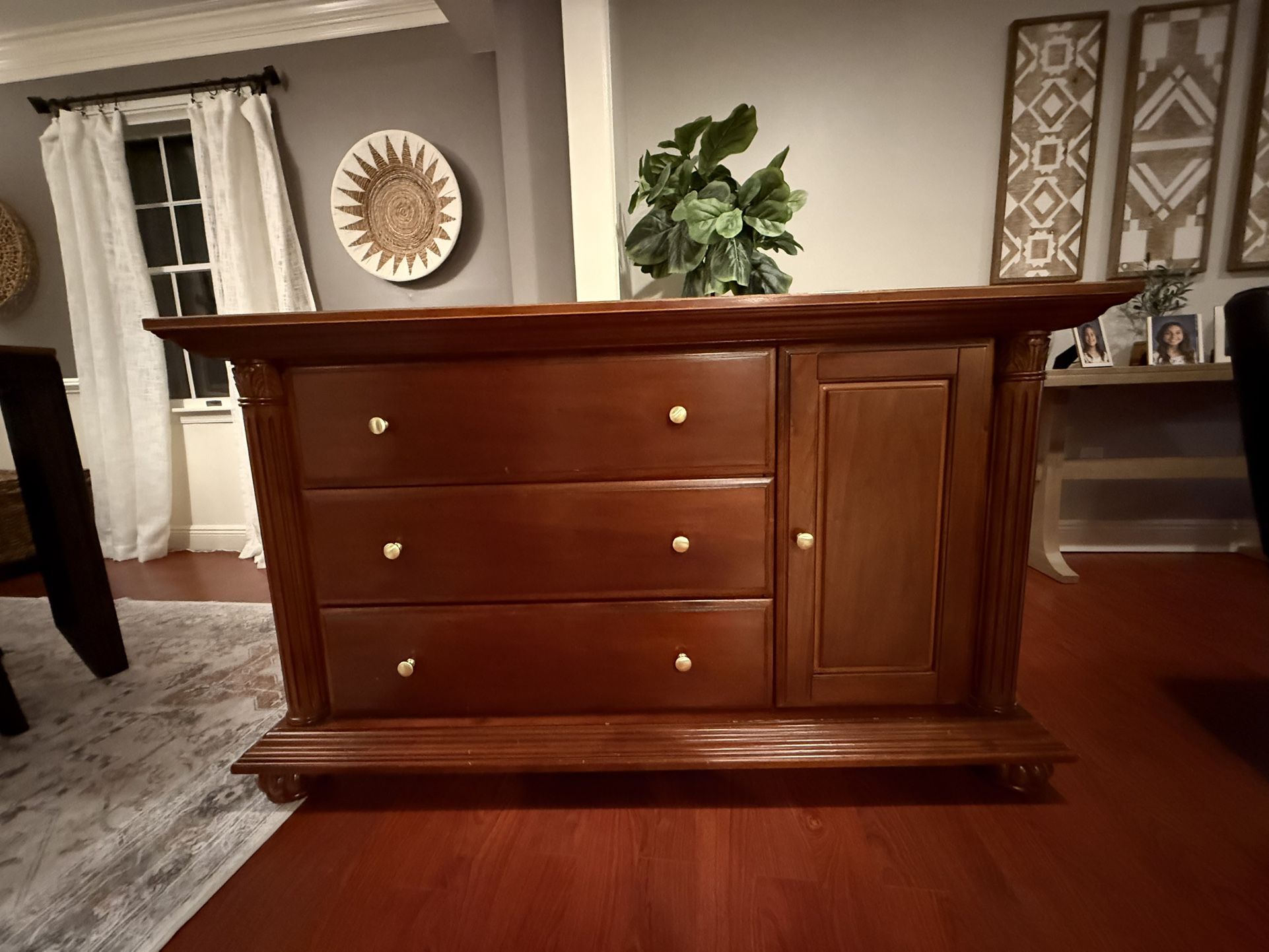 Baby Cache Sturdy Solid Wood Dresser and Chest
