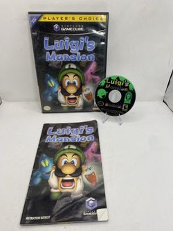Luigi's Mansion - Nintendo Gamecube - CIB - Tested + Works w manual clean