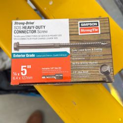 Simpson SDS Heavy-Duty Connector Screws 5”