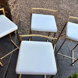 4 Kitchen Stools 3ft High 