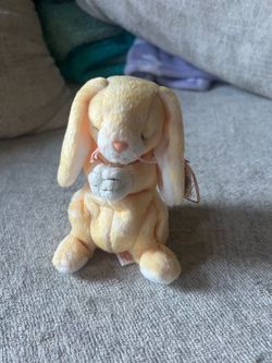 Ty Beanie Baby Grace Bunny Rabbit Plush Beanbag 2000 Vintage Retired