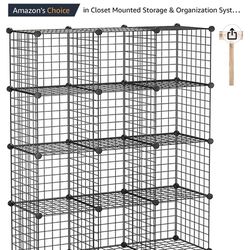 Organizer Cubes (steel) and 4 Storage Box Cubes (images)