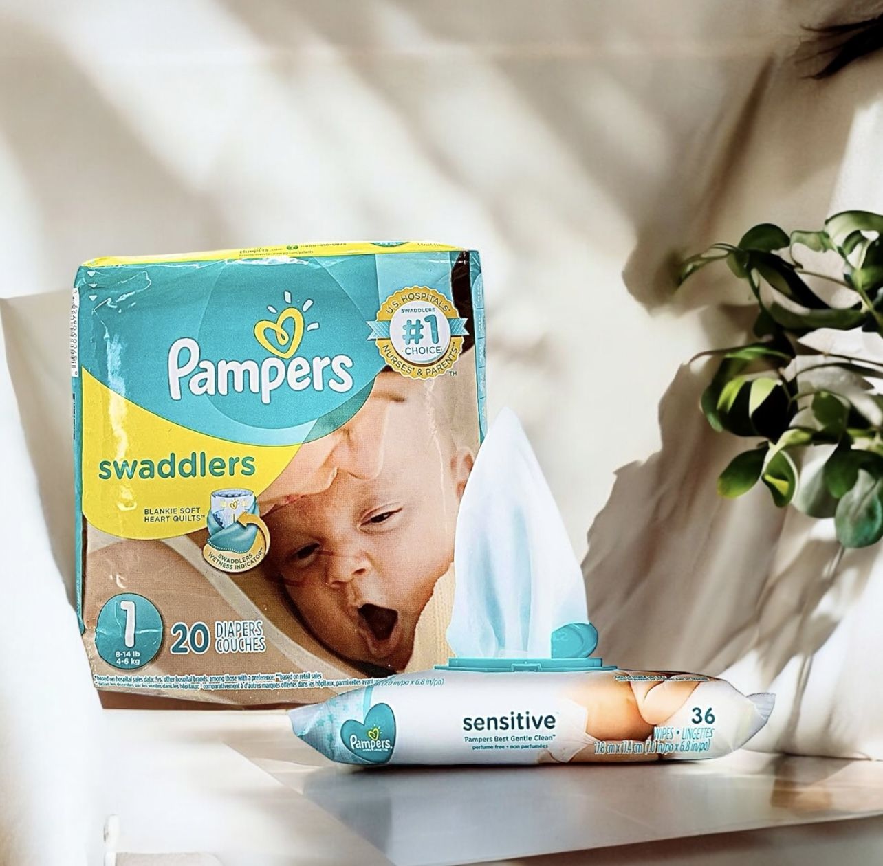 One Pack Size 1 Pampers And Pampers Wipes
