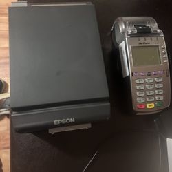CREDIT CARD TELLS  AND PRINTER
