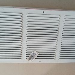 White Underneath Vent