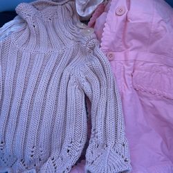 Pink Soft Sweater 12-18 Months