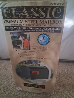 Architectural Mailboxes Elite Large Metal Large Mailbox BlackNEW IN BOX