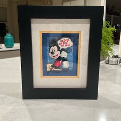 Mickey Mouse 3D Art Picture Frame