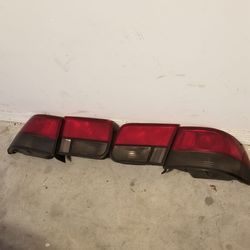 96 to 00 civic coupe taillights ek 50/50 smoked