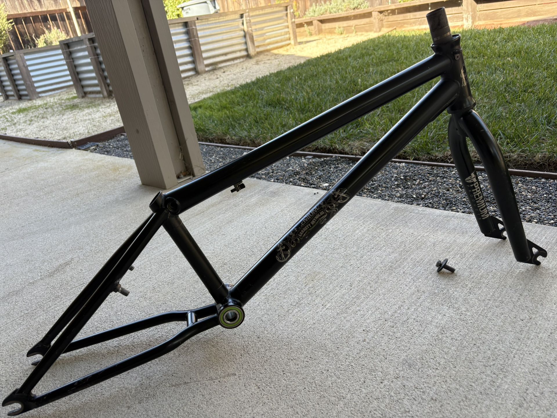 Premium BMX Deathtrap and forks