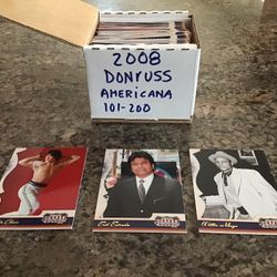 2008 Donruss Americana Set
