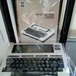 1983 Portable Computer: TRS 80 Model 100
