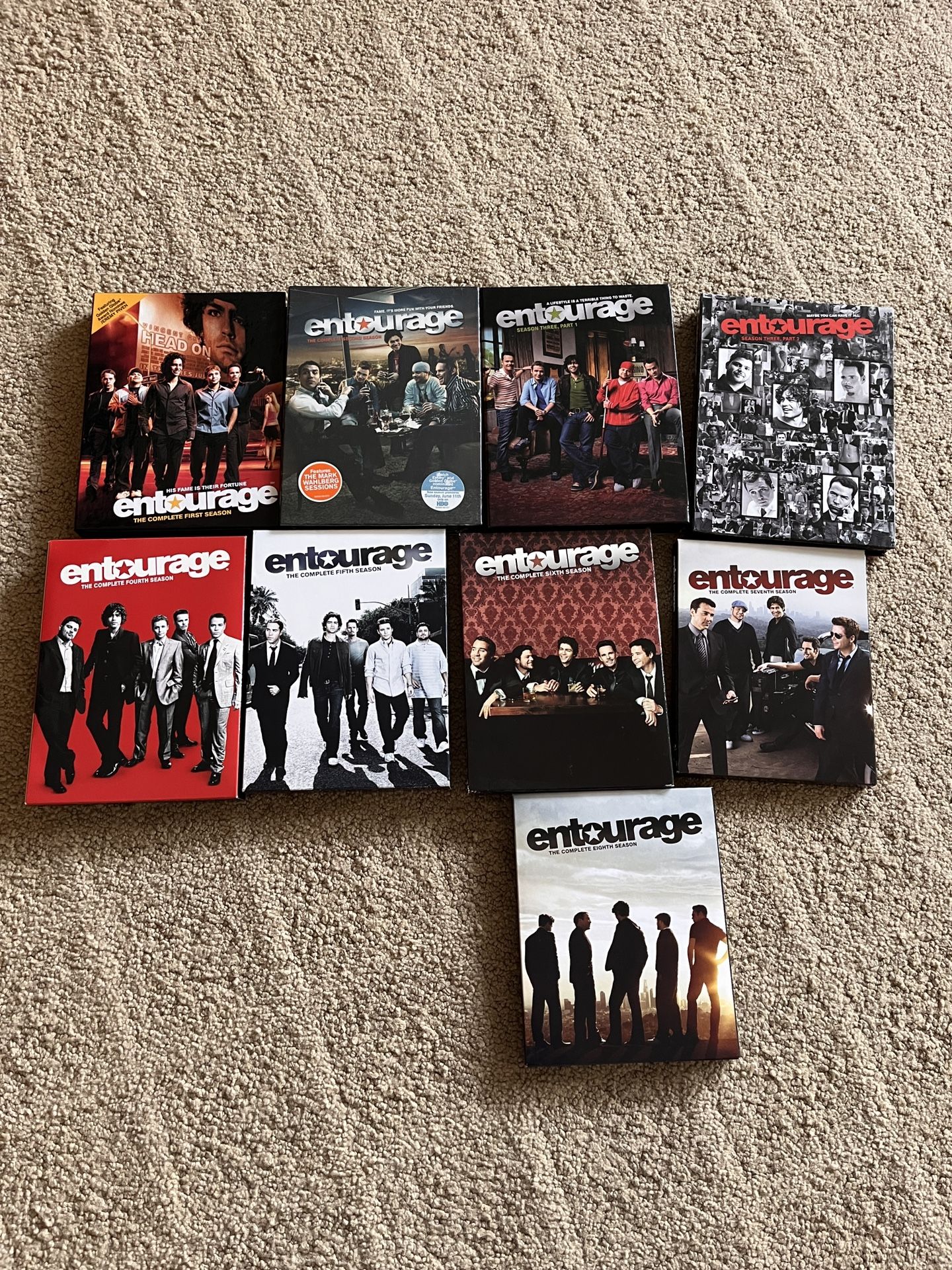Entourage Dvds , 8 seasons