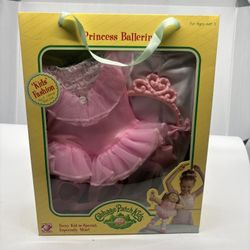 CABBAGE PATCH KIDS PRINCESS BALLERINA OUTFIT PLAY ALONG JAKKS PACIFIC 2004