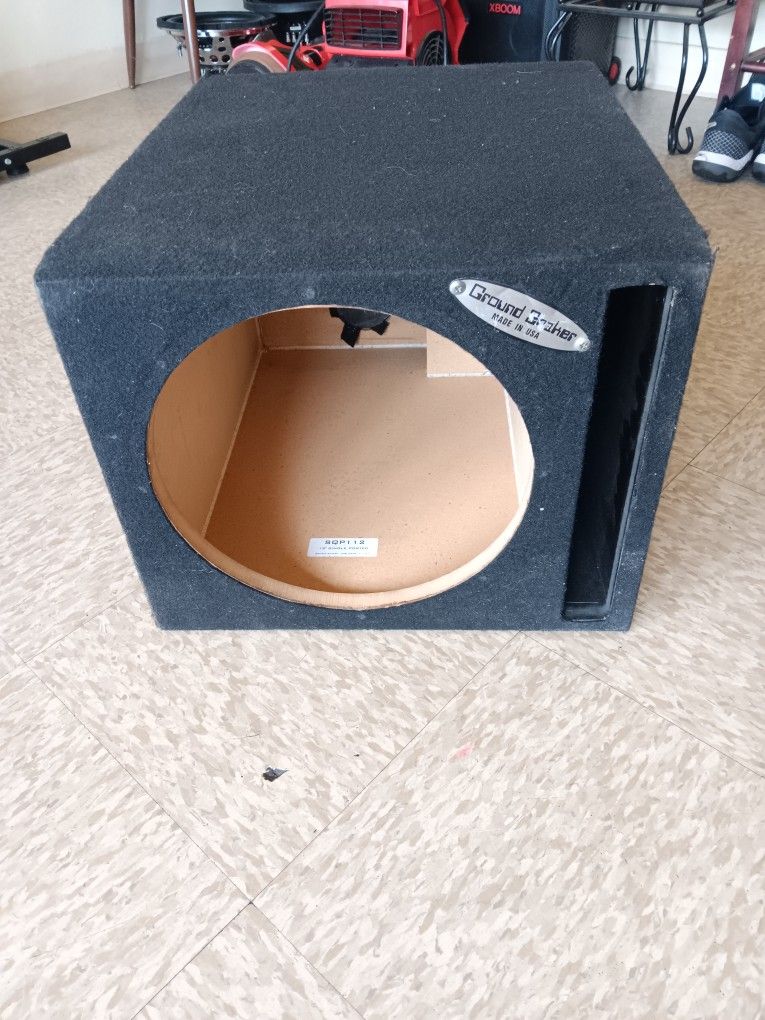 12" SUBWOOFER BOX