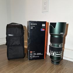 Sony FE 70-200mm F2.8 GM Mark 1