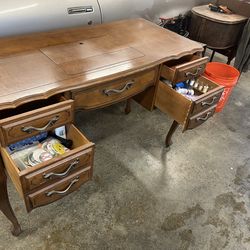 Old sewing machine cabinet