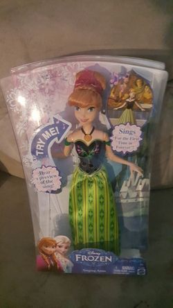 Frozen singing doll