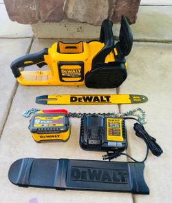 DEWALT FLEXVOLT 60V MAX 16 in. Brushless Cordless Chainsaw Kit with (1) 6.0 Ah Battery and Charger