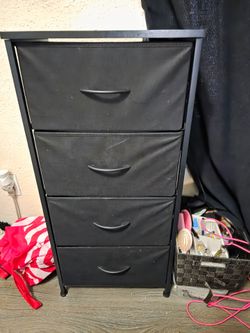 black dresser