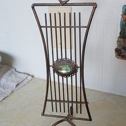 Vintage Metal Candle Holder