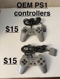 PlayStation 1 controllers SCPH-1080 $15 EACH (tested) they also work on a PS2