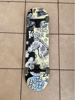 Santa Cruz Jake Wooten Skateboard - Thunder Trucks, Orbs Pugs Wheels, Bones Super Reds Bearings