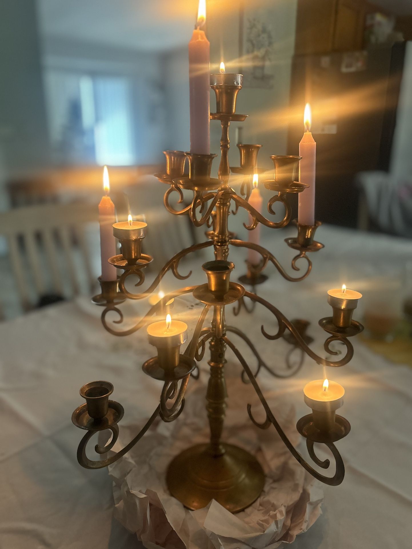Dinner Table Candle Holder