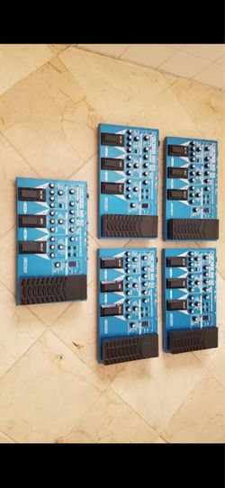 5 Boss ME-50 Guitar Multiple Effects Pedals