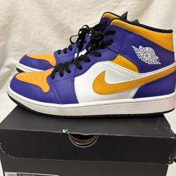 Jordan 1 LAKERS , 12 men’s 