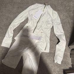 New Lululemon Define Jacket And Shorts