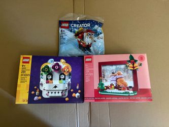 Lego seasonal sets NEW Christmas and day of the dead