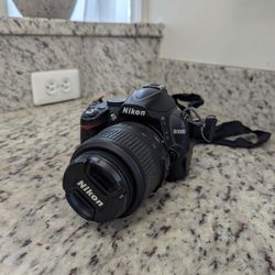 Camera and Tripod 