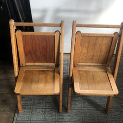 Vintage/Antique Folding Chairs (4)