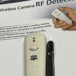 Wireless camera detector
