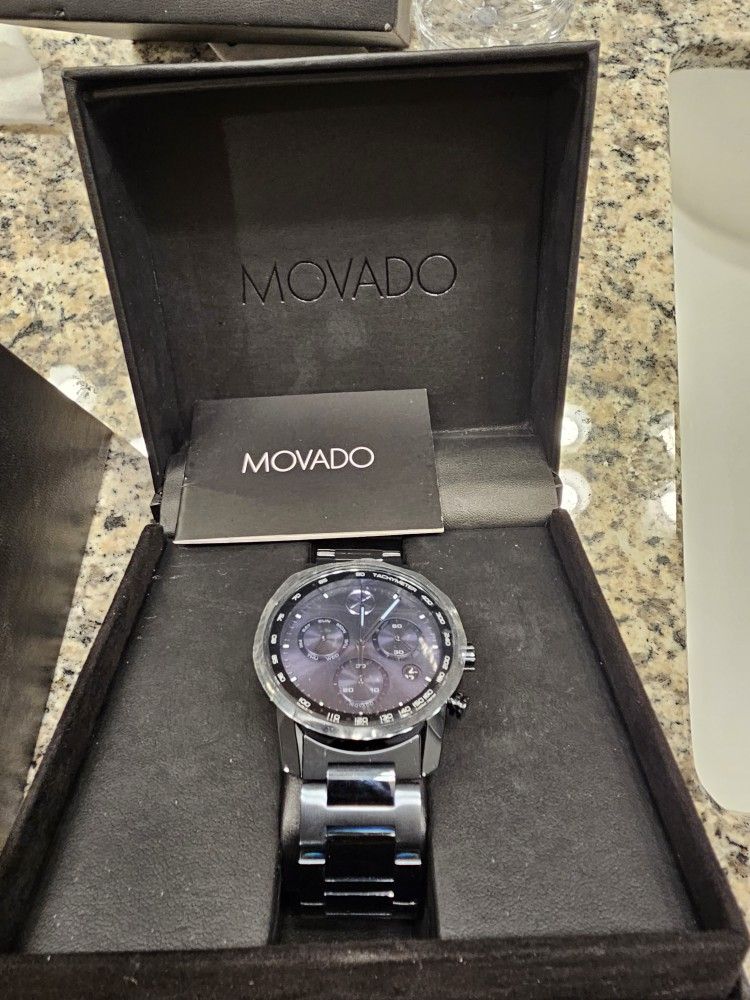 Movado Men's Bold Verso Chronograph Quartz Watch