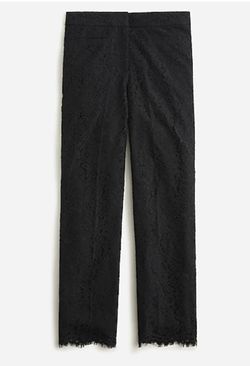 J Crew Willa Cropped Flare Pant in Lace - size 2