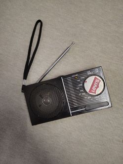 Vintage portable Levi's radio