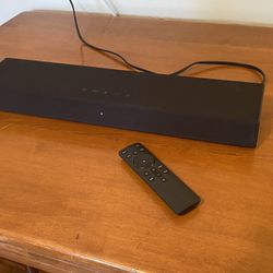 Vizio Bluetooth soundbar - remote sounds good!! Open box - unused 