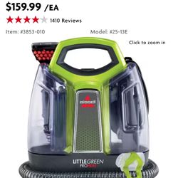BISSELL Bissell Little Green ProHeat Machine - Portable Carpet & Upholstery Clean