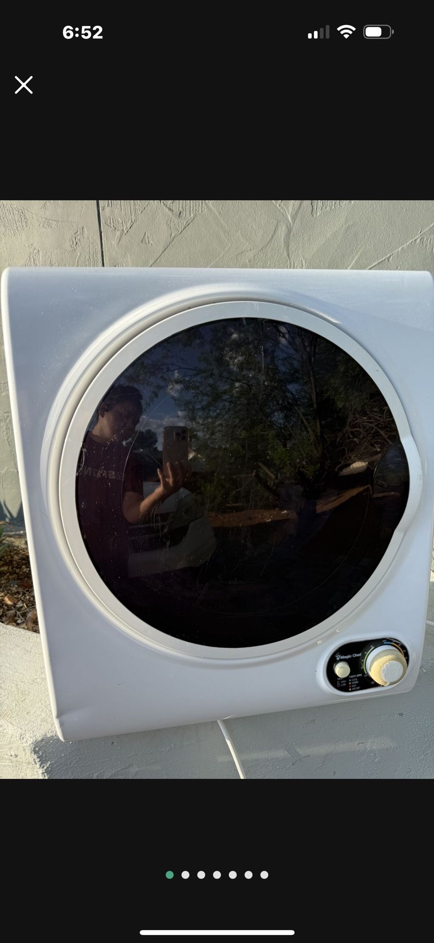 Magic Chef COMPACT Electric, Laundry Dryer MODEL NO.: MCSDRY15W