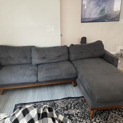 Grey Sectional Couch
