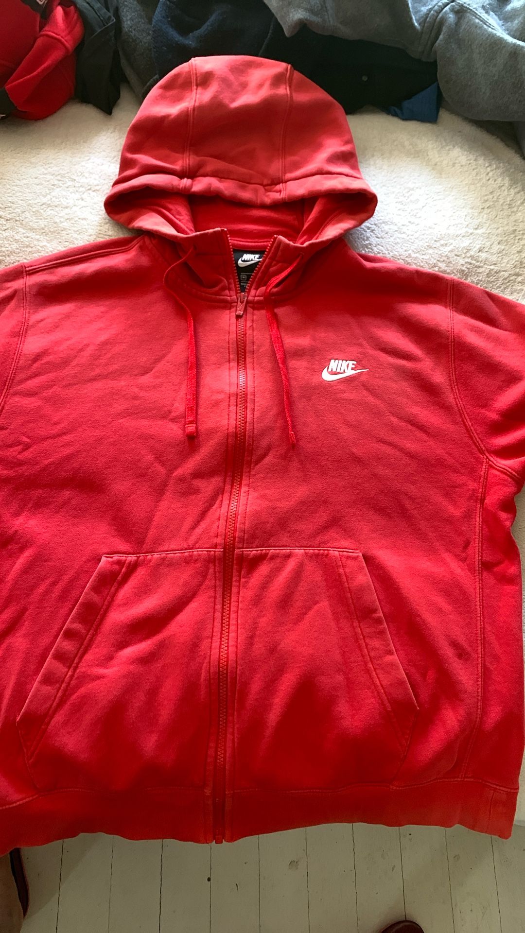 Red Nike Hoodie