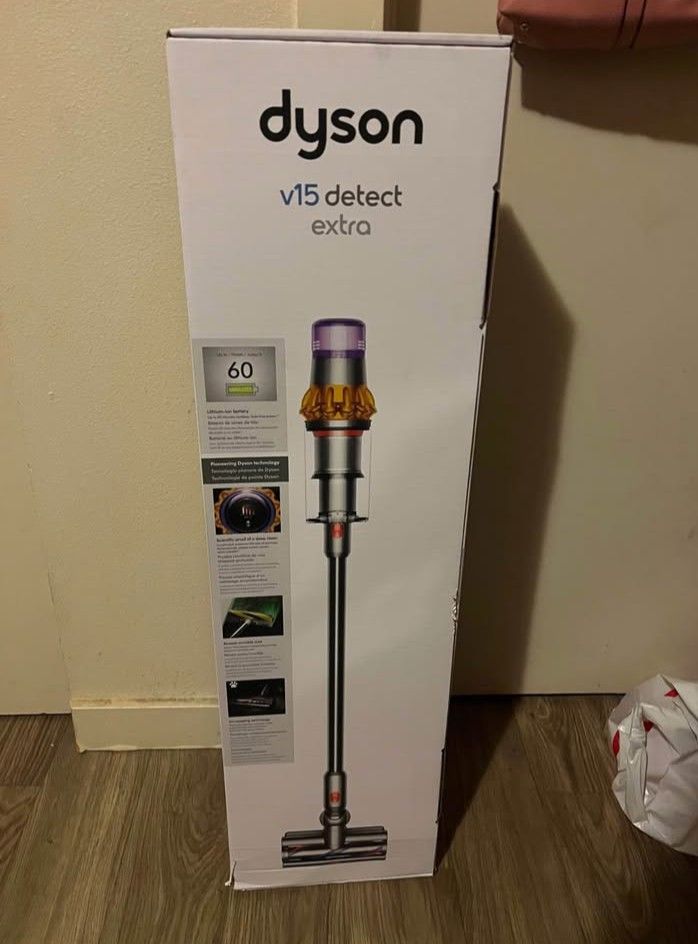 .Dyson-V15-Detect-EXTRA-Cordless-Stick-Vacuum-Cleaner-New