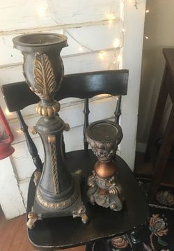 Large Candle holders