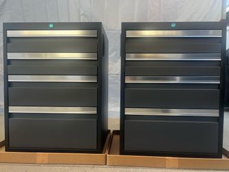 NewAge Bold Series 4-Drawer Rolling Tool Cabinet · 24-Gauge Steel · Fully-Welded · 16" Depth  SKU 50041