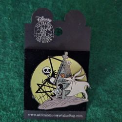 Disney Nightmare Before Christmas Jack And Zero Doghouse Pin