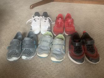 Boys shoes and cleats kids Size 10-11
